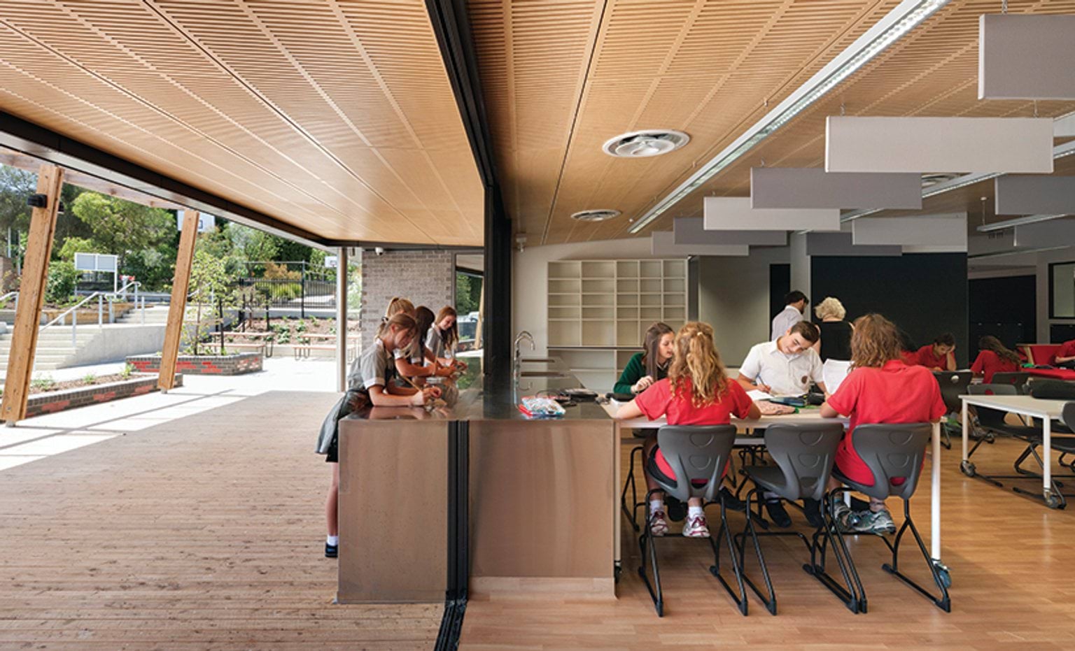 Camberwell High School Enterprise Centre, Architect: Hayball, Photography: Dianna Snape