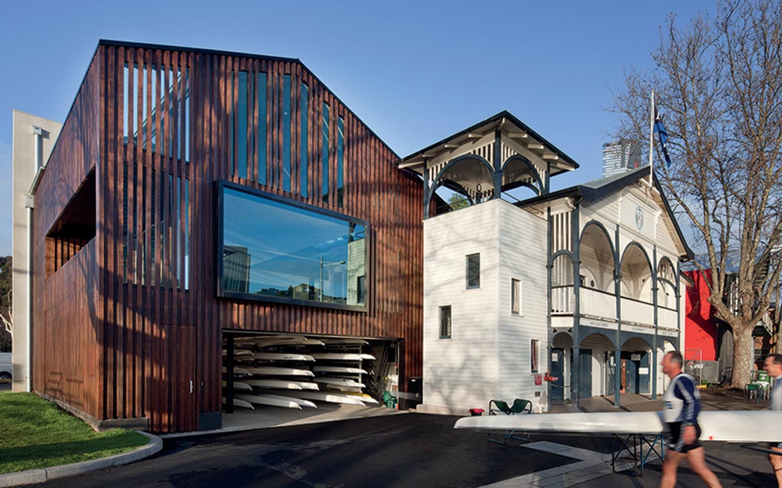 Melbourne University Boat Club, Architect: Lovell Chen Architects, Photographer: John Gollings